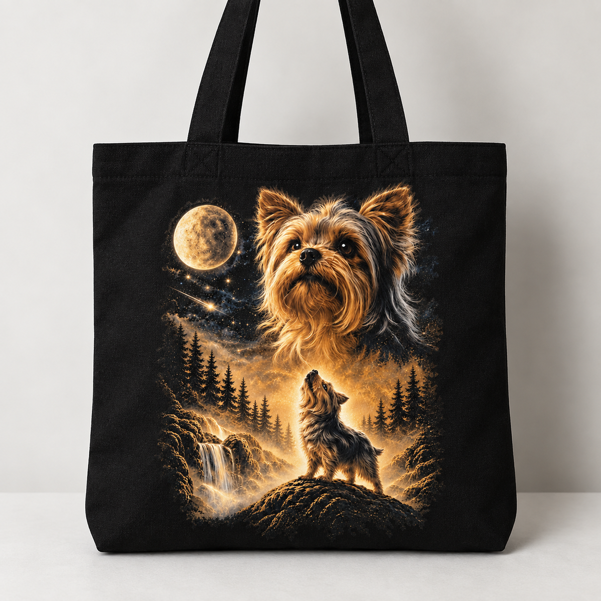Yorkshire Terrier Moonlight Adventure – Yorkie Dog Lover Gift