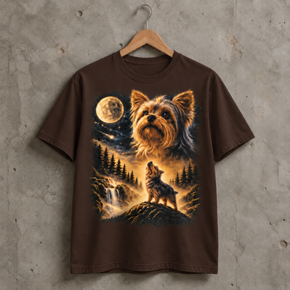 Yorkshire Terrier Moonlight Adventure – Yorkie Dog Lover Gift
