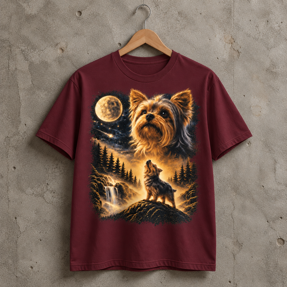 Yorkshire Terrier Moonlight Adventure – Yorkie Dog Lover Gift
