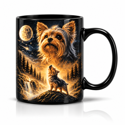 Yorkshire Terrier Moonlight Adventure – Yorkie Dog Lover Gift