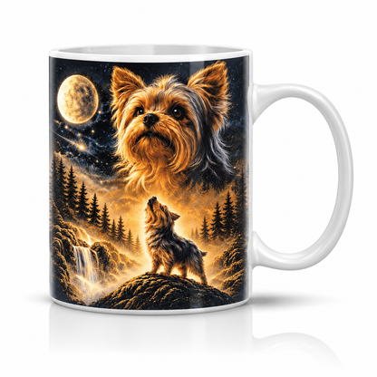 Yorkshire Terrier Moonlight Adventure – Yorkie Dog Lover Gift