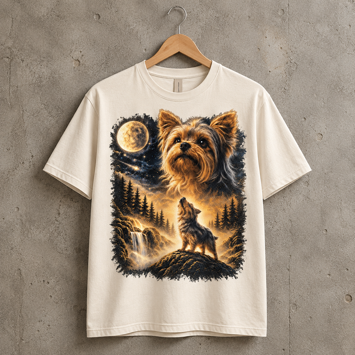 Yorkshire Terrier Moonlight Adventure – Yorkie Dog Lover Gift