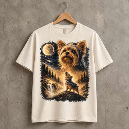 Yorkshire Terrier Moonlight Adventure – Yorkie Dog Lover Gift