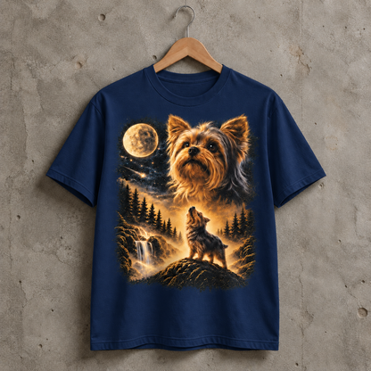 Yorkshire Terrier Moonlight Adventure – Yorkie Dog Lover Gift